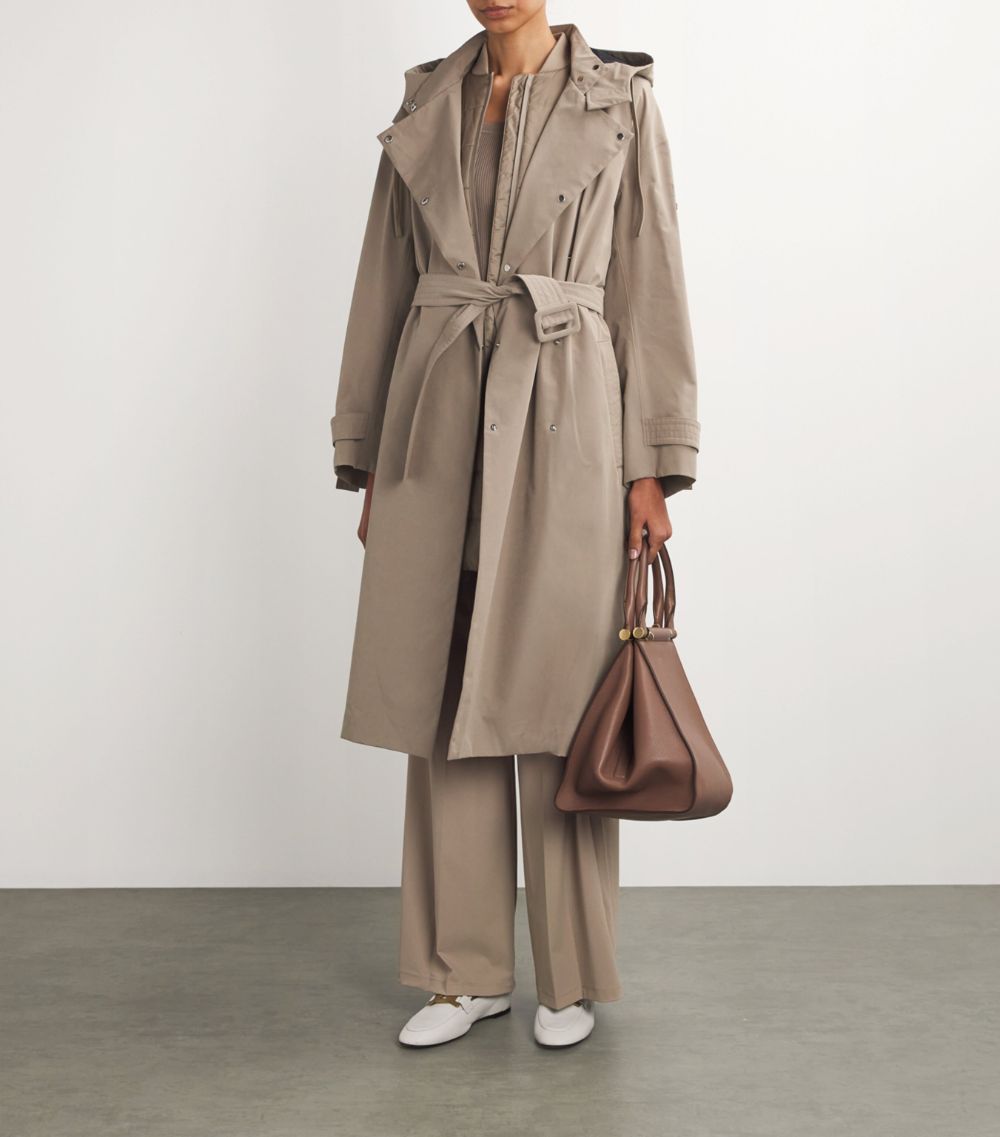 Max Mara Leisure Max Mara Leisure Technical-Fabric Gilet Trench Coat