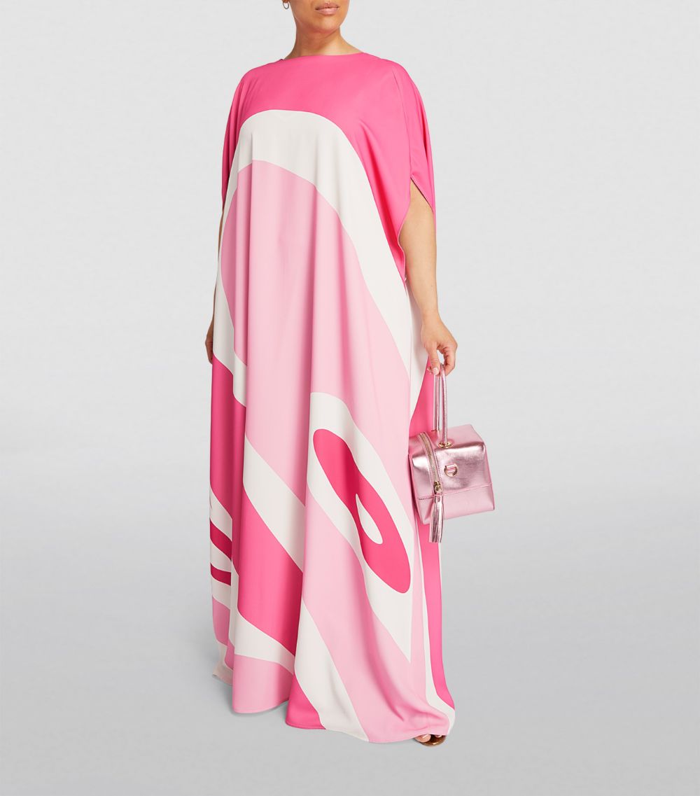 Marina Rinaldi Marina Rinaldi Printed Kaftan Maxi Dress