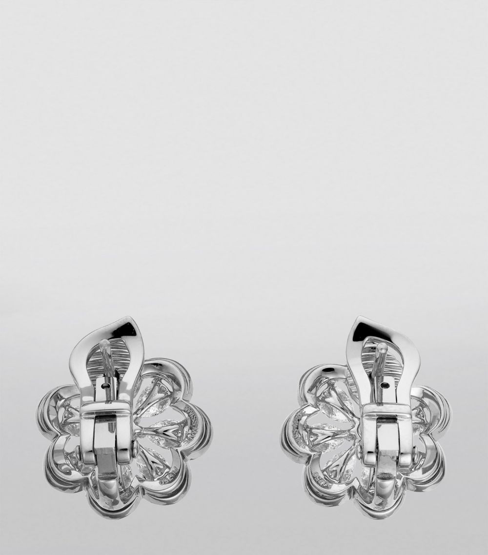 Chopard Chopard White Gold And Diamond Precious Lace Mini-Froufrou Earrings