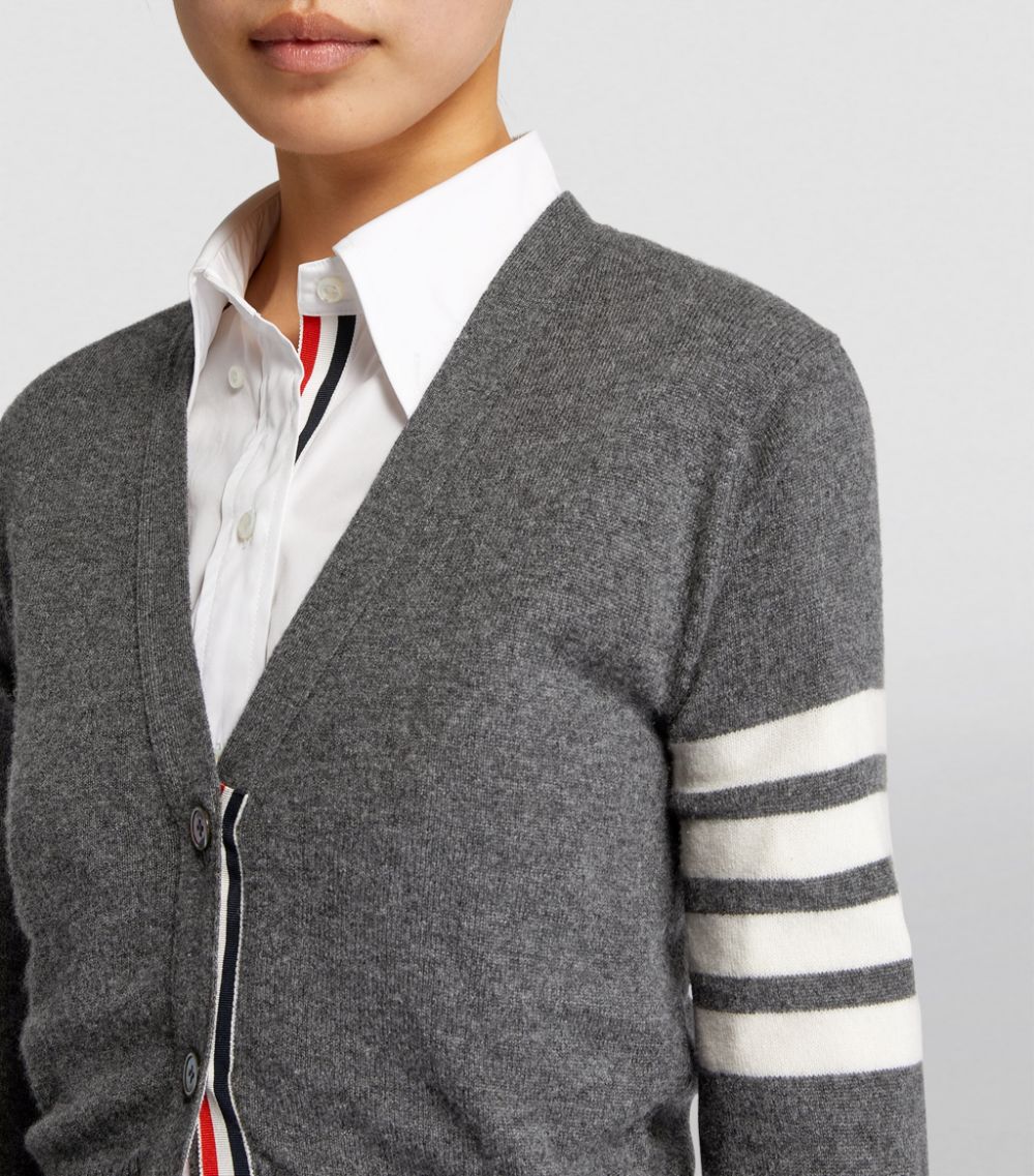 Thom Browne Thom Browne Cashmere 4-Bar Cardigan