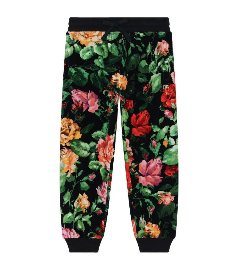 Dolce & Gabbana Dolce & Gabbana Kids Floral Sweatpants (8-12+ Years)