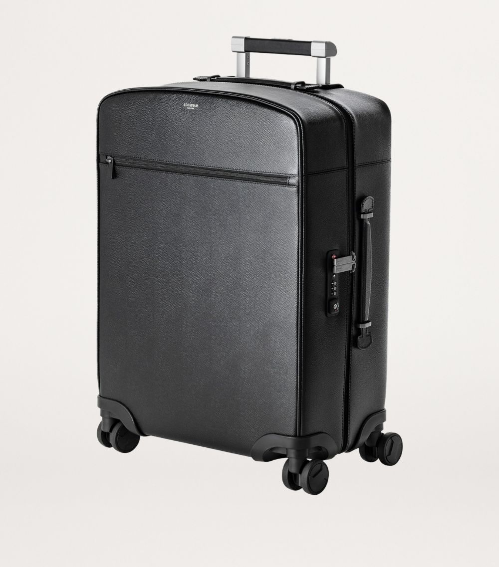 Serapian Serapian Leather Spinner Cabin Suitcase (55Cm)