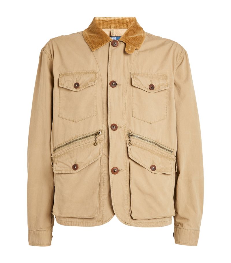 Polo Ralph Lauren Polo Ralph Lauren Cotton Zip-Front Jacket