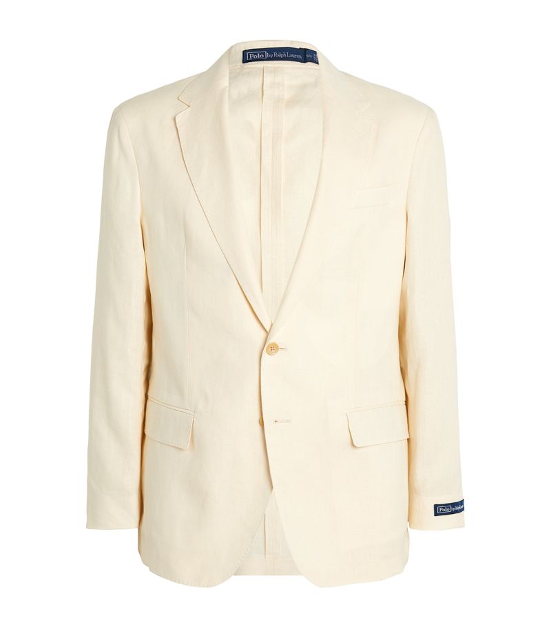 Polo Ralph Lauren Polo Ralph Lauren Linen Single-Breasted Blazer