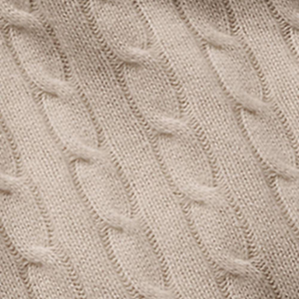 Ralph Lauren Home Ralph Lauren Home Cashmere Cable-Knit Throw (60Cm X 60Cm)