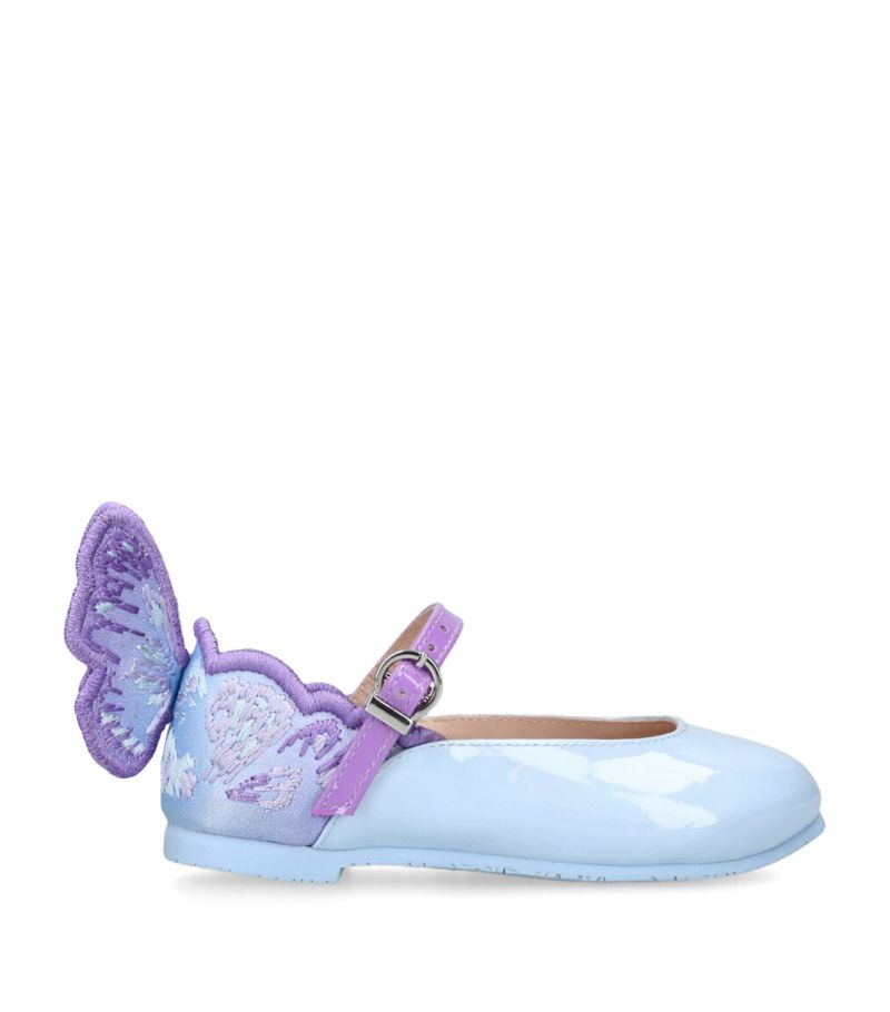 Sophia Webster Mini Sophia Webster Mini Leather Embroidered Chiara Ballet Flats