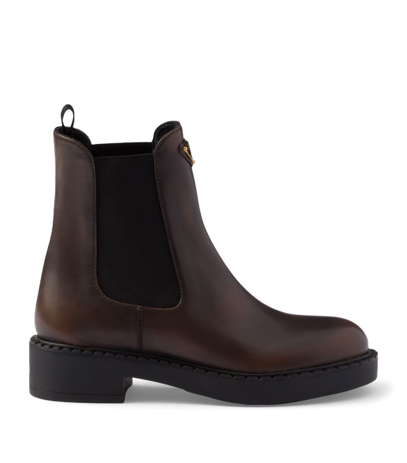 Prada Prada Triangle Chelsea Boots 50