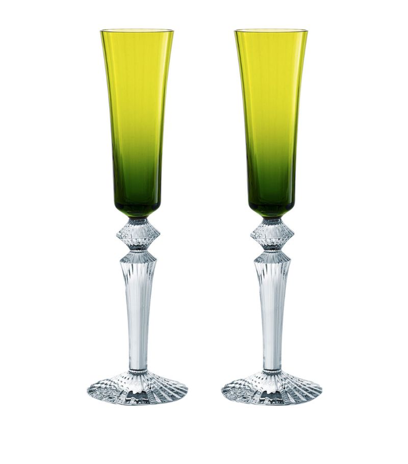 Baccarat Baccarat Set of 2 Mille Nuits Champagne Glasses (170ml)