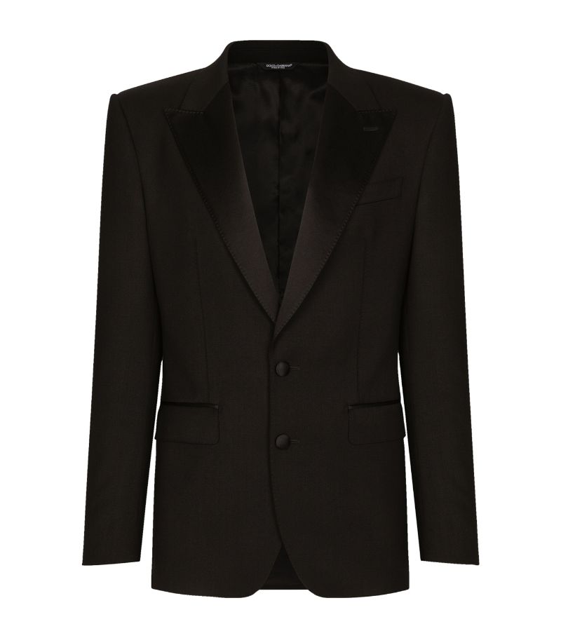 Dolce & Gabbana Dolce & Gabbana Wool-Silk Suit Jacket