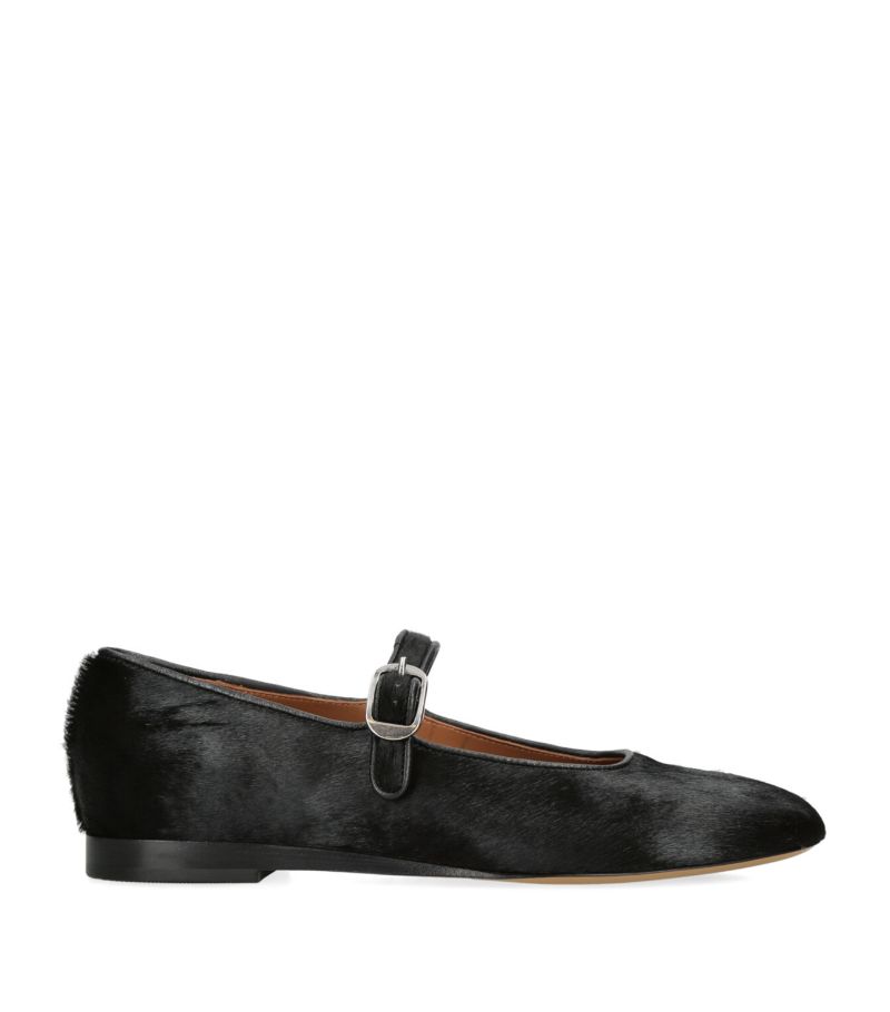 Le Monde Beryl Le Monde Beryl Pony Hair Mary Jane Ballet Flats