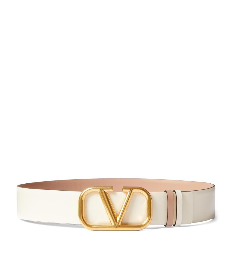 VALENTINO GARAVANI Valentino Garavani Leather Vlogo Belt