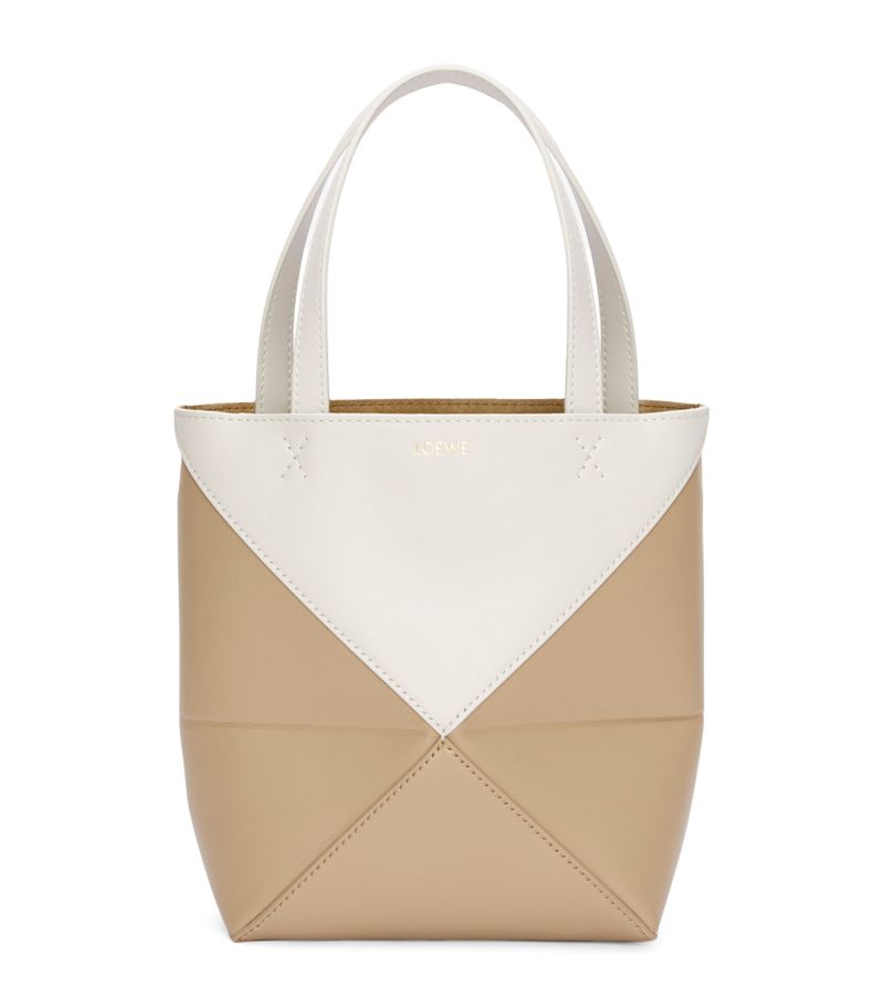 Loewe Loewe Mini Leather Puzzle Fold Tote Bag