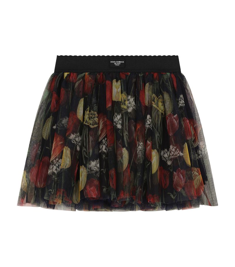 Dolce & Gabbana Dolce & Gabbana Kids Tulle Floral Skirt (8-12+ Years)