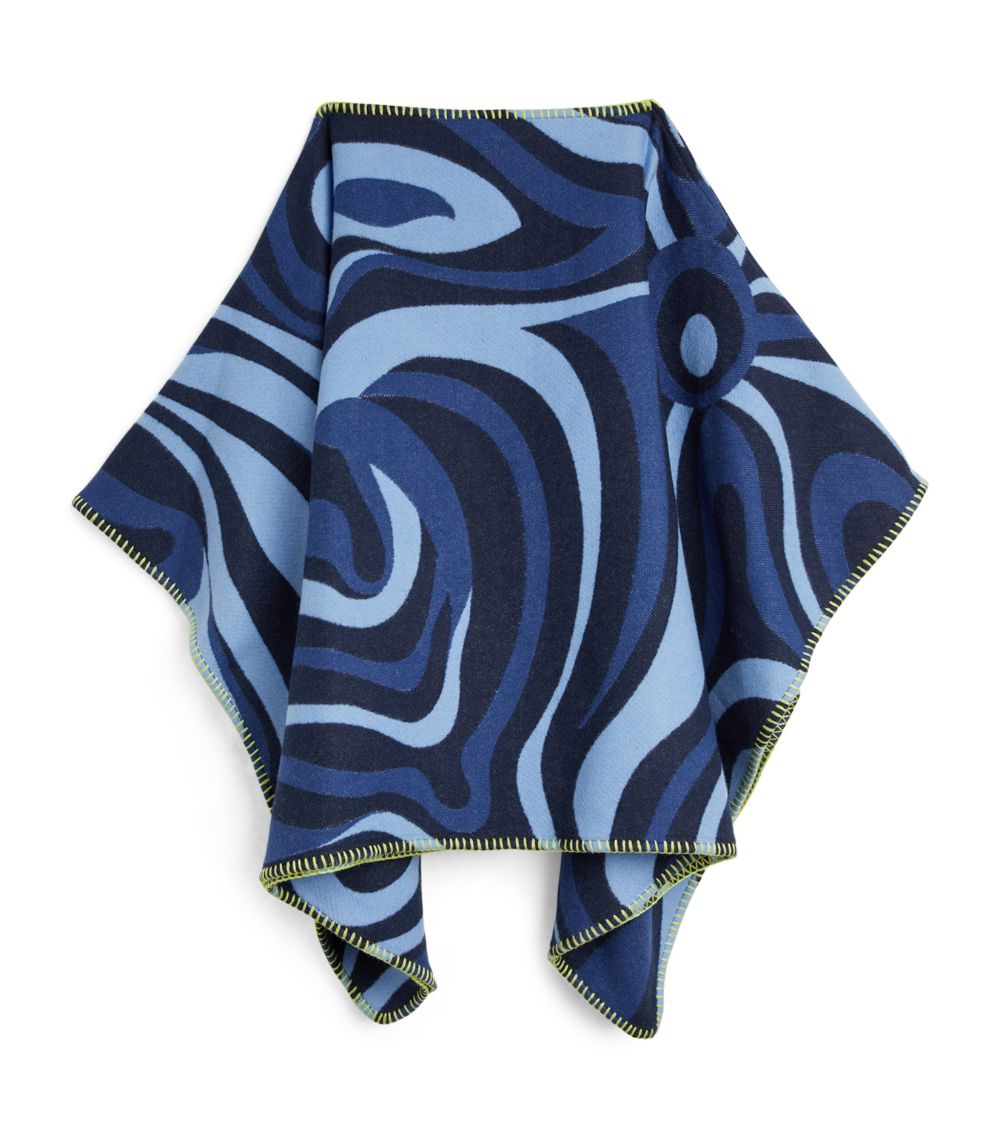 Pucci Junior PUCCI Junior Cotton-Blend Abstract Cape (4-14 Years)