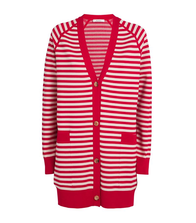 Max Mara Max Mara Striped Cardigan Mini Dress