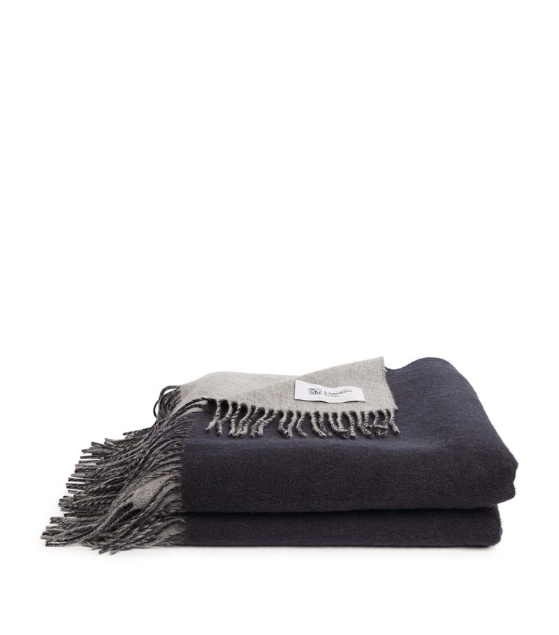 Johnstons Of Elgin Johnstons Of Elgin Cashmere Reversible Throw