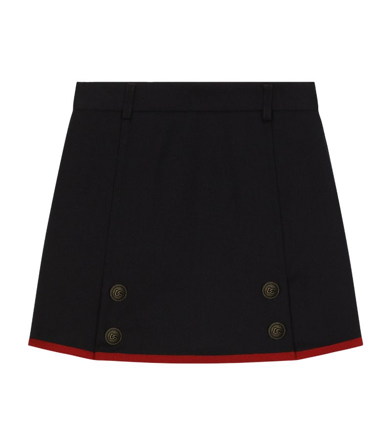 Dolce & Gabbana Dolce & Gabbana Kids Virgin Wool Skort (8-12 Years)