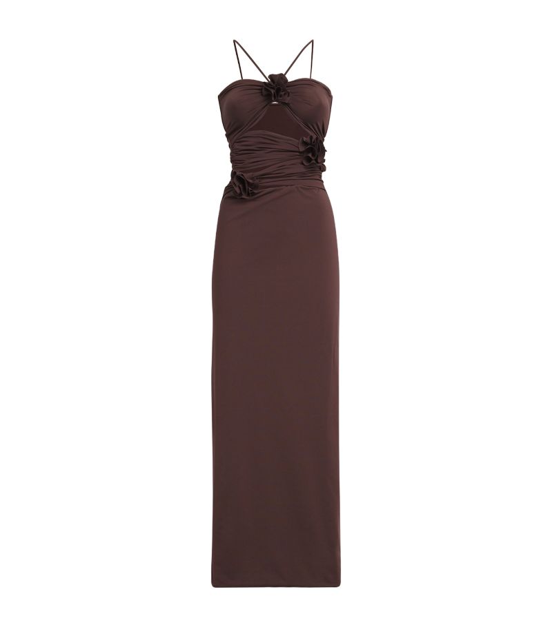 Maygel Coronel Maygel Coronel Cut-Out Venanera Maxi Dress