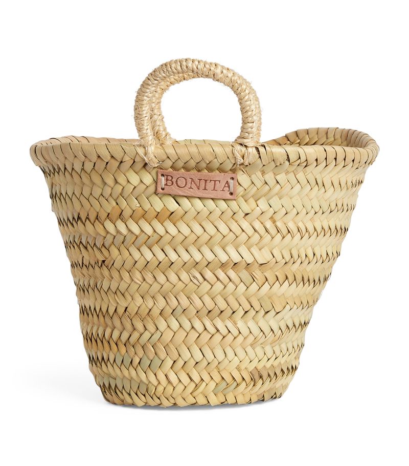 Bonita Bonita Small Palm Basket Bag