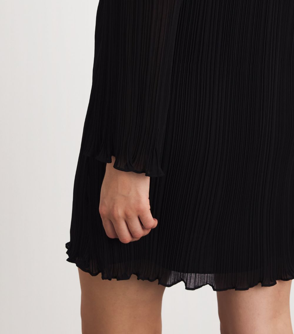  Claudie Pierlot Pleated Mini Dress