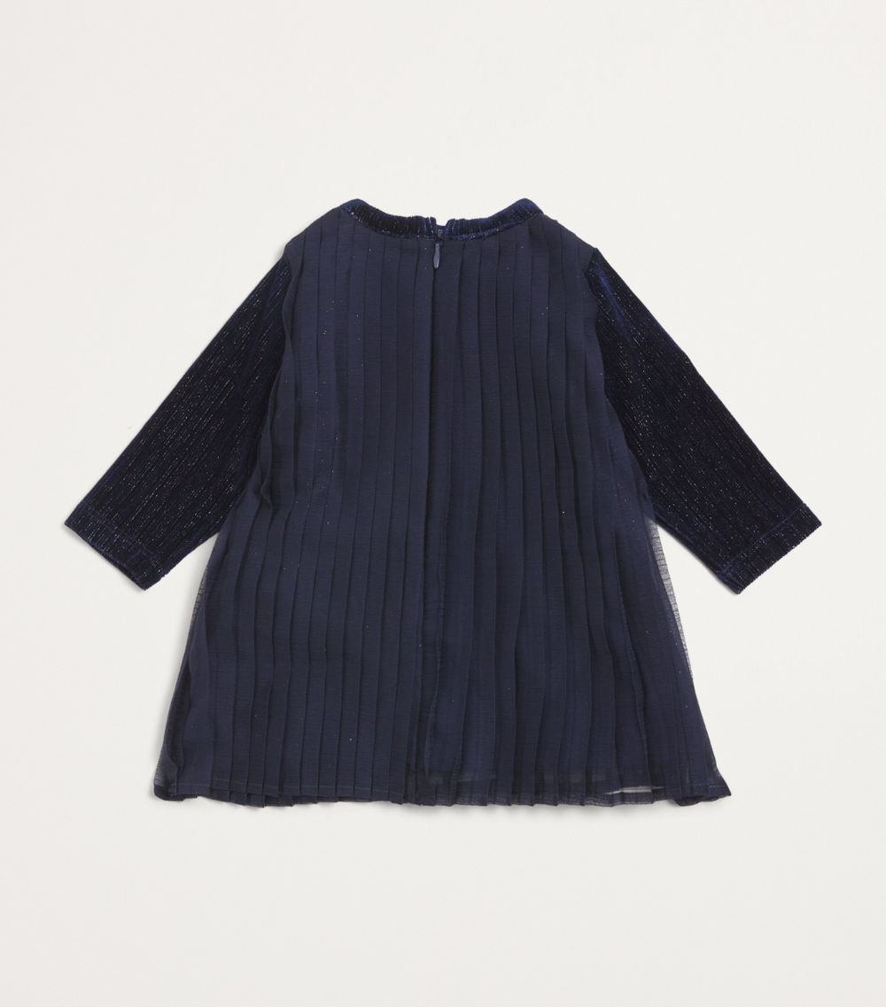 Carrément Beau Carrement Beau Pleated Dress (18 Months)