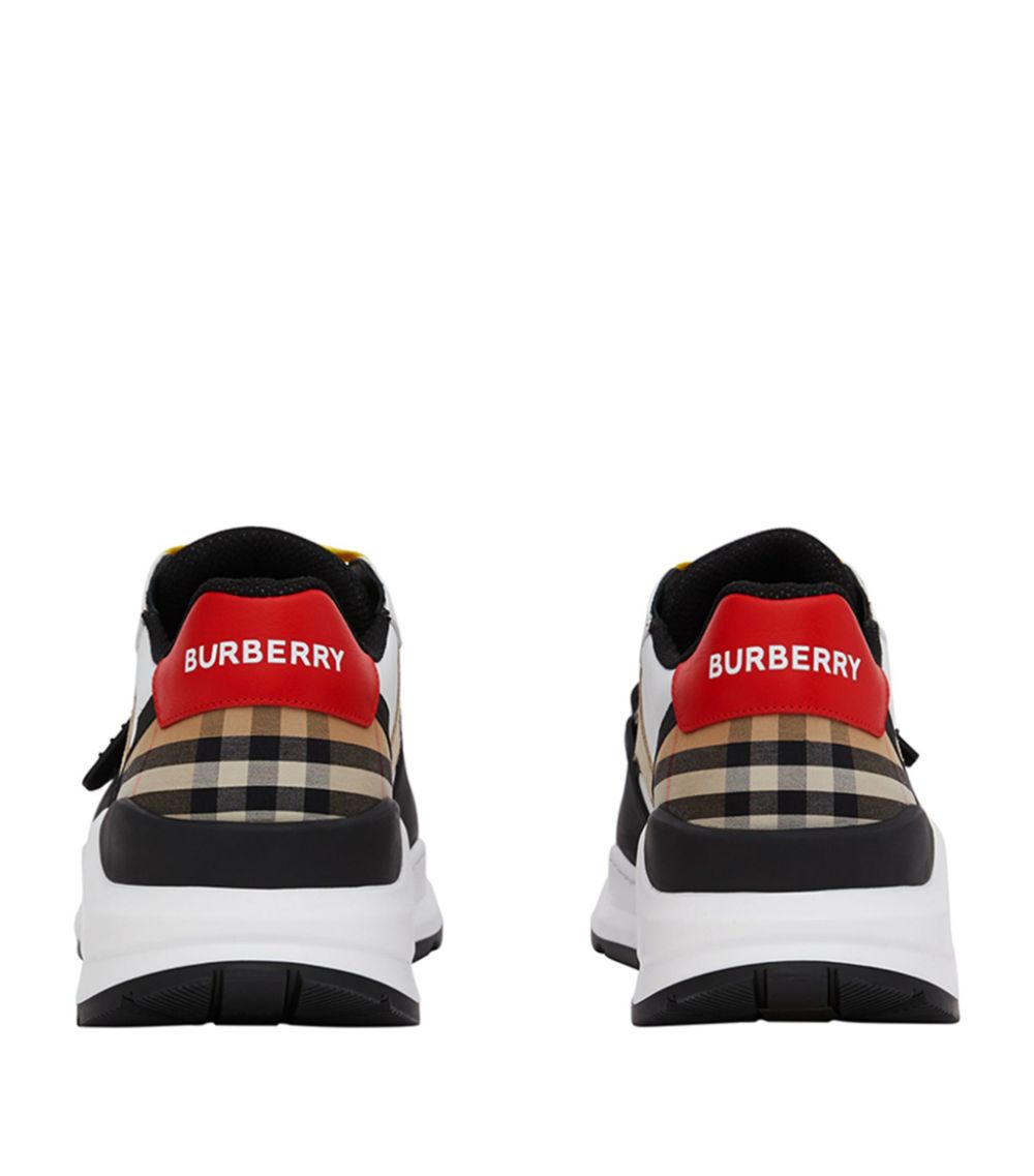 Burberry Burberry Logo Strap Sneakers