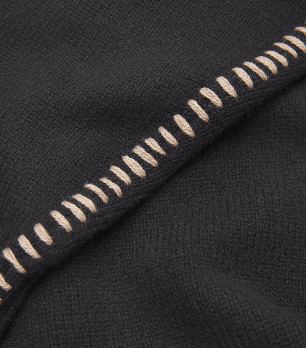 Rag & Bone Rag & Bone Wool Trim-Detail Sweater