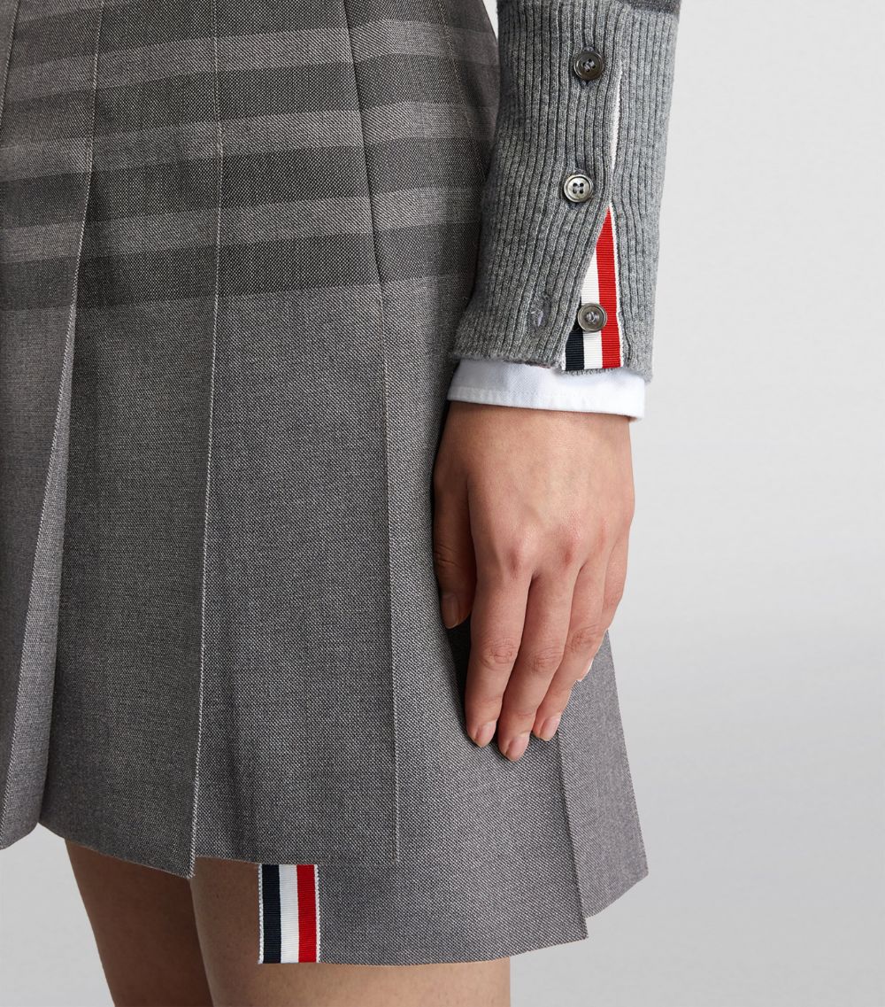 Thom Browne Thom Browne Pleated Mini Skirt