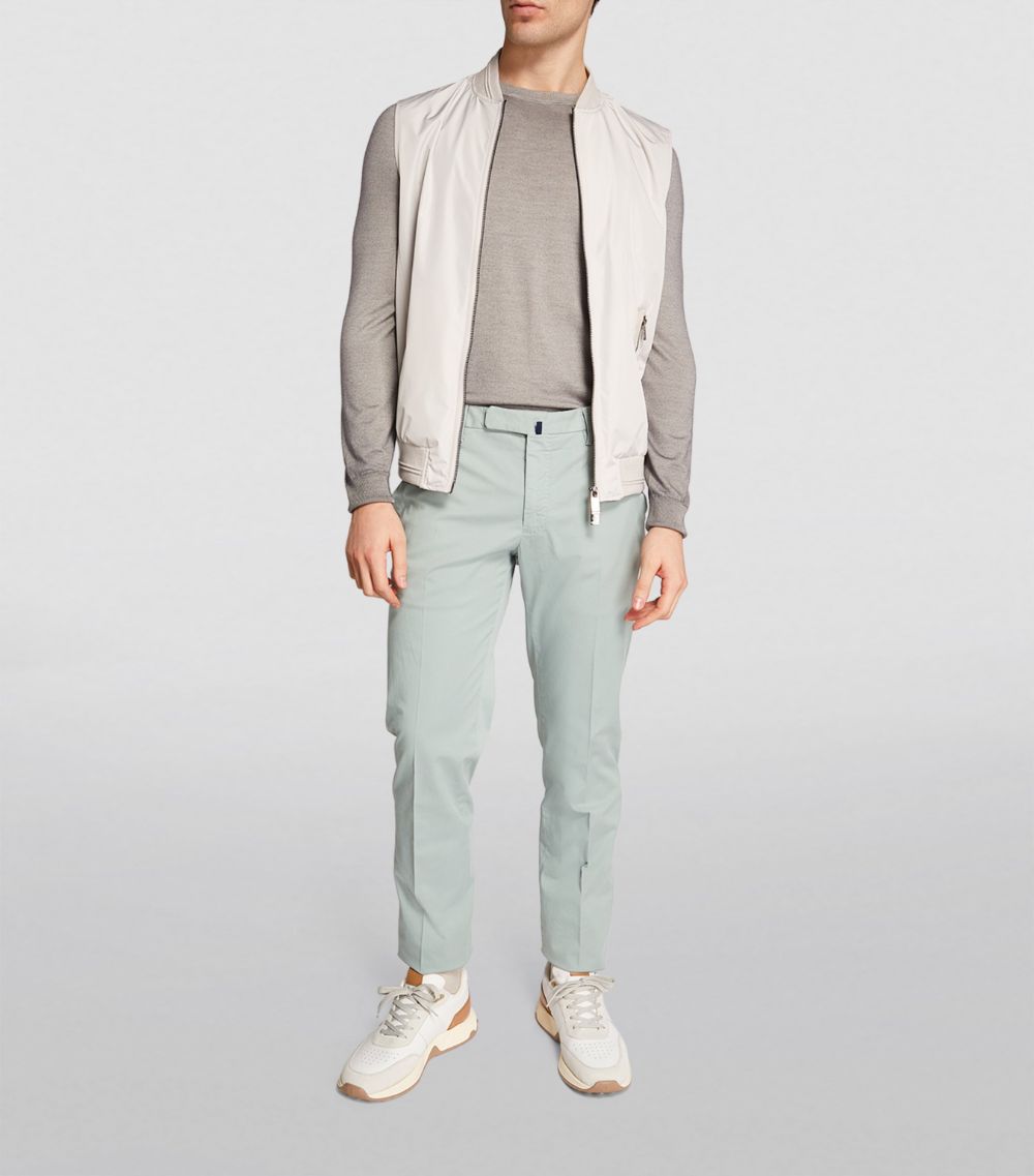 Slowear Slowear Stretch-Cotton Chinos