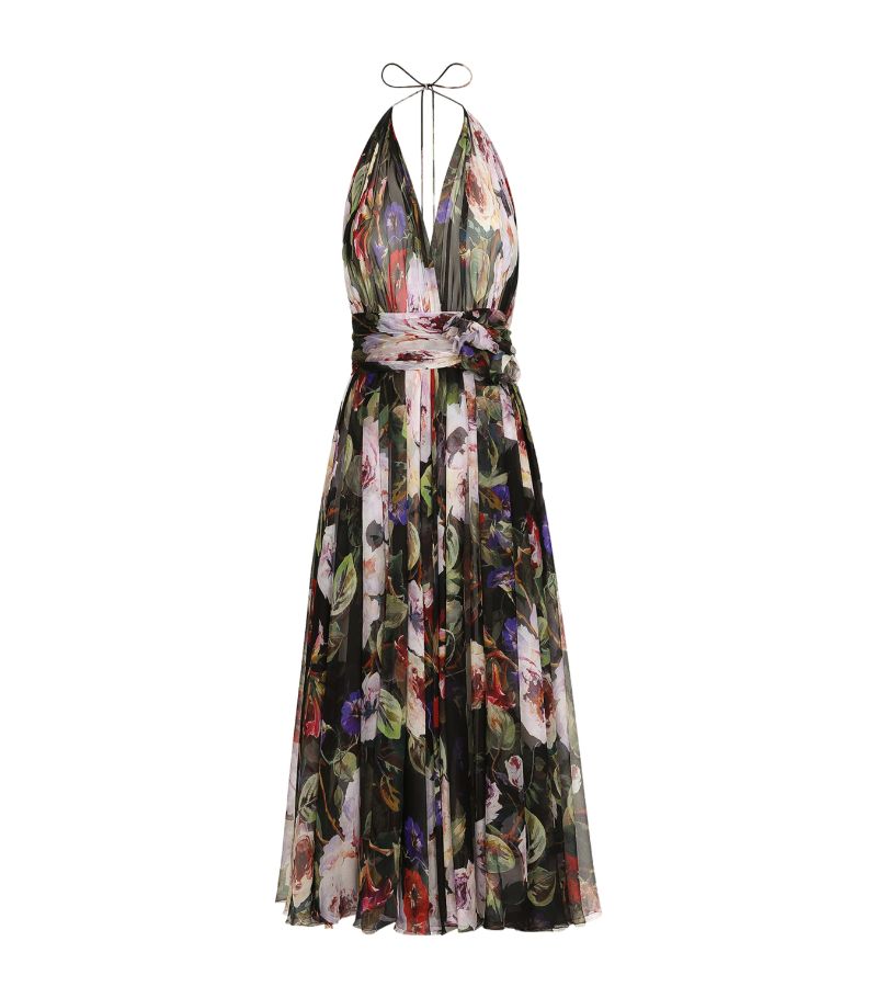 Dolce & Gabbana Dolce & Gabbana Rose Garden Print Dress