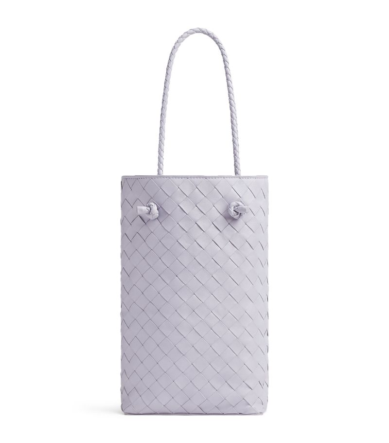 Bottega Veneta Bottega Veneta Mini Leather Intrecciato Tote Bag