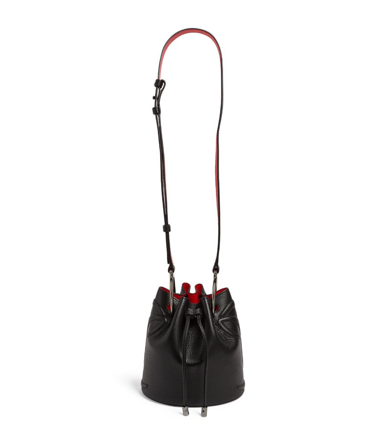 Christian Louboutin Christian Louboutin By Your Side Leather Bucket Bag