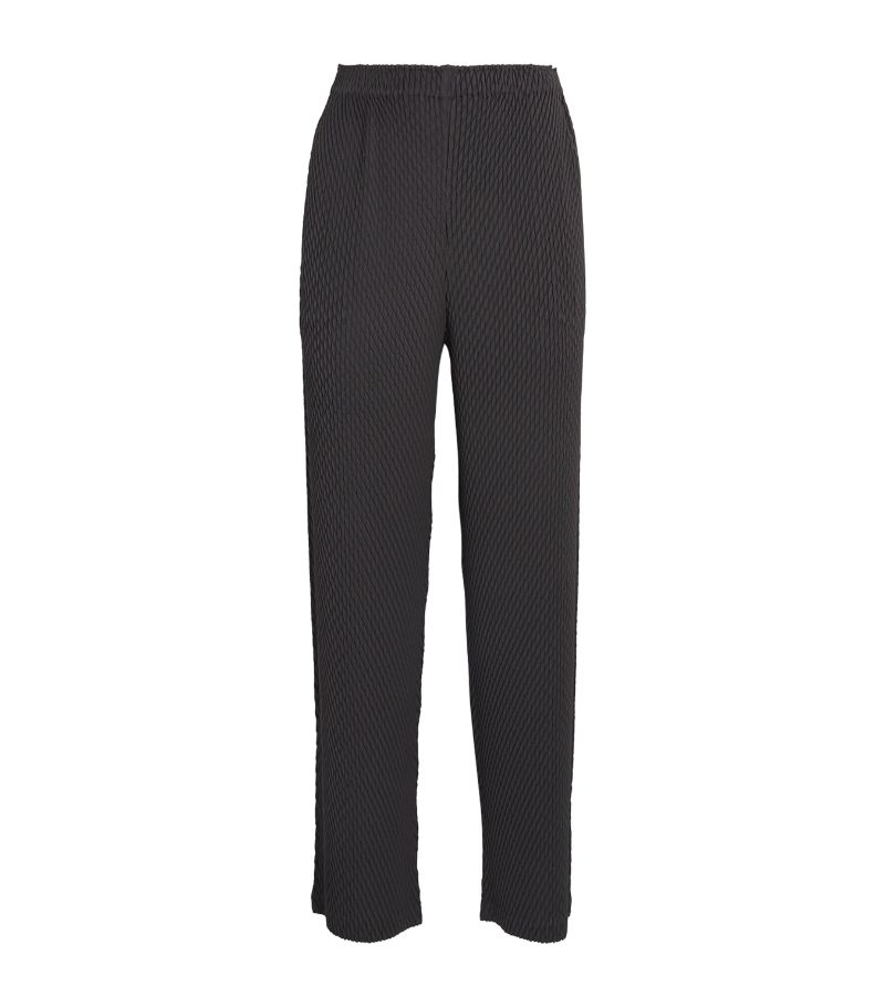 Issey Miyake Issey Miyake Sleek Pleats Straight Trousers