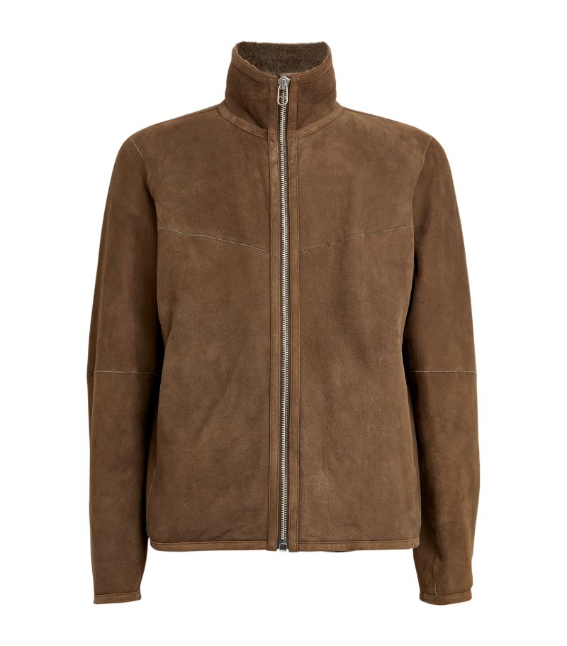 Rag & Bone rag & bone Suede-Shearling Grant Jacket