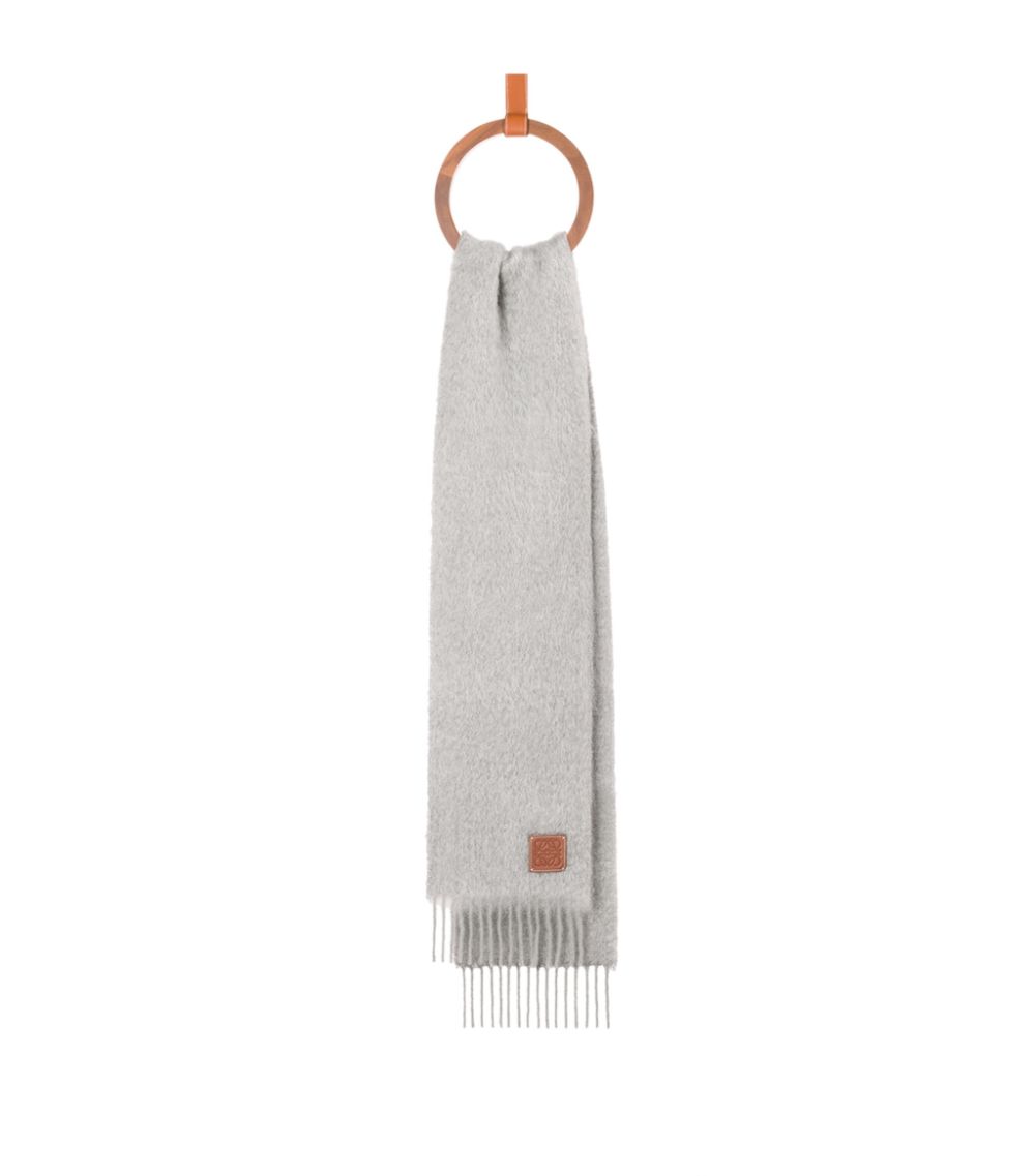 Loewe Loewe Wool-Mohair Logo Scarf