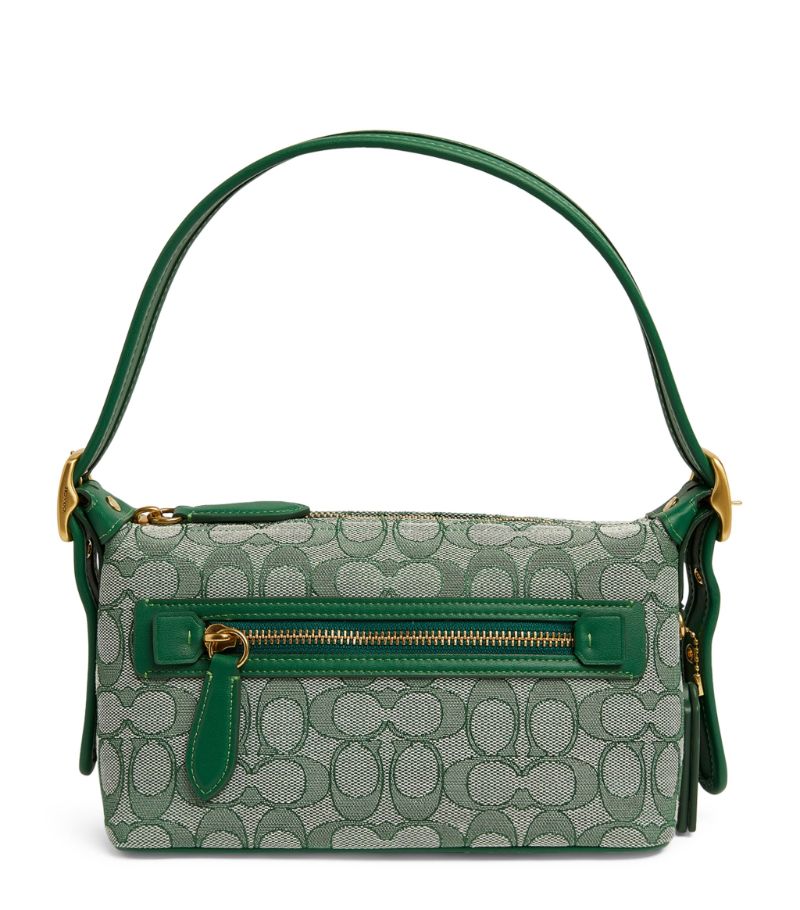 Coach Coach Signature Jacquard Shoulder Bag