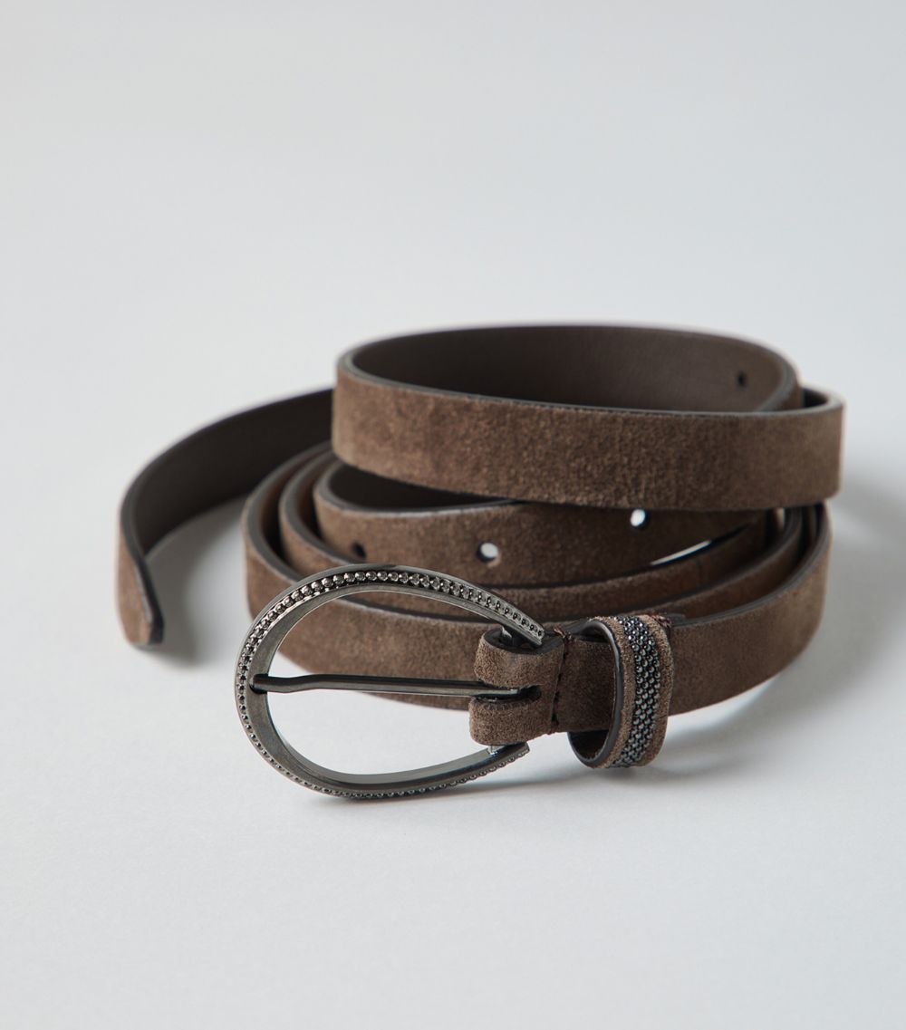 Brunello Cucinelli Brunello Cucinelli Suede Belt