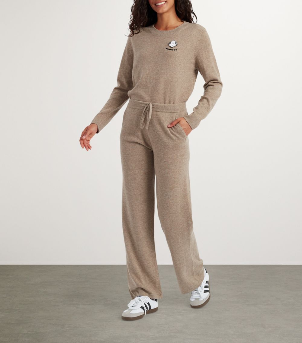 Chinti & Parker Chinti & Parker X Peanuts Wool-Cashmere Sweatpants