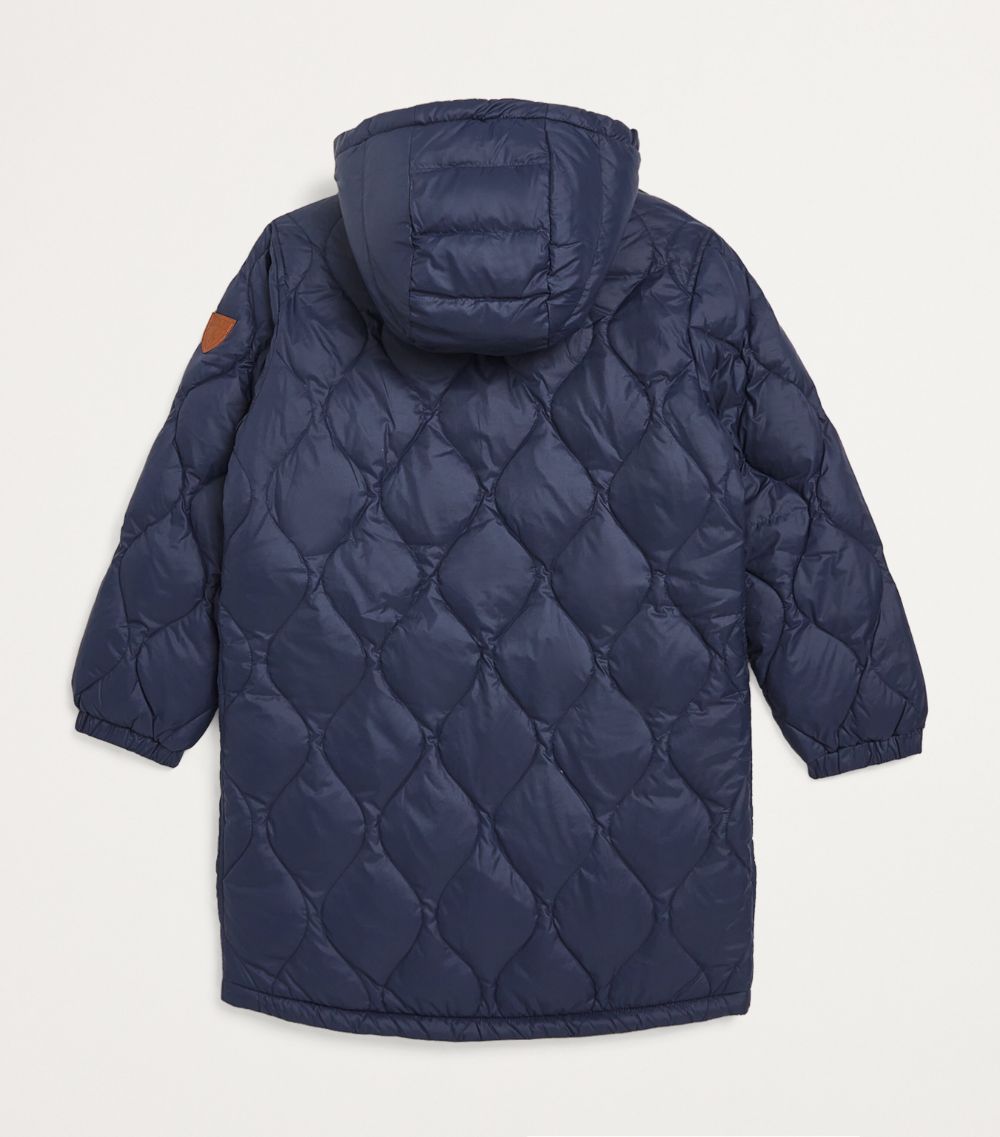 Polo Ralph Lauren Polo Ralph Lauren Kids Quilted Down Longline Jacket (6-14 Years)