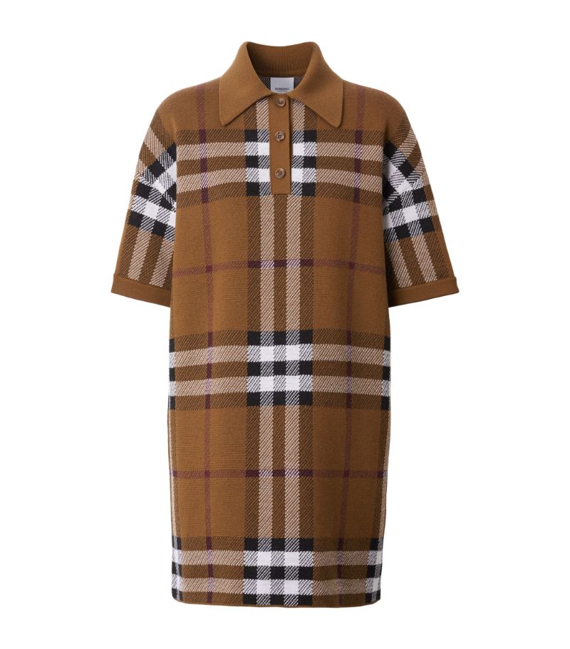 Burberry Burberry Vintage Check Polo Shirt Dress