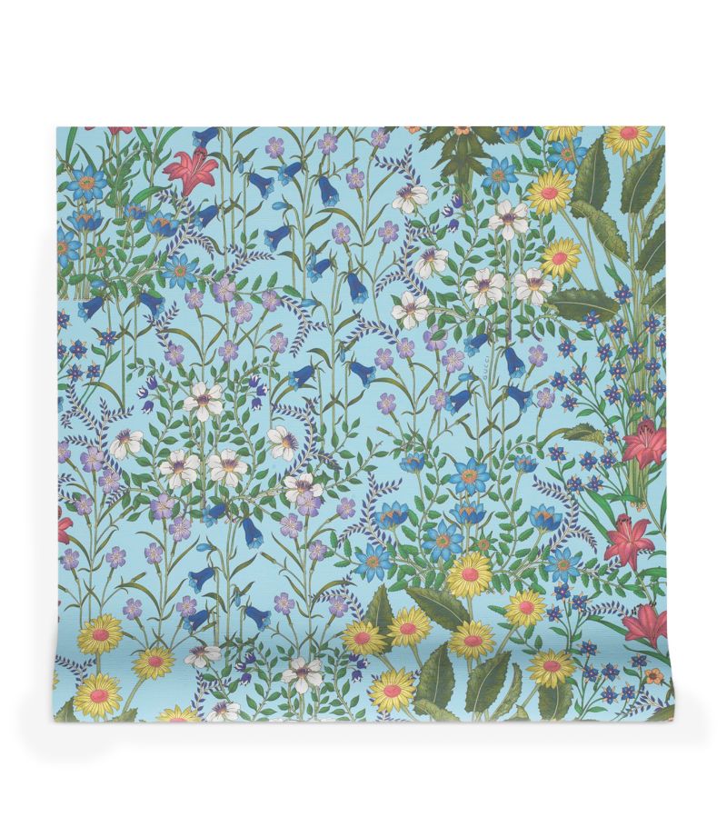 Gucci Gucci New Flora Print Wallpaper