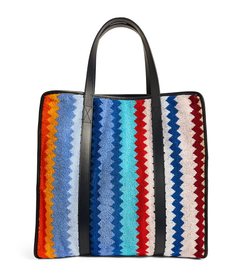 Missoni Missoni Cotton Chevron Tote Bag