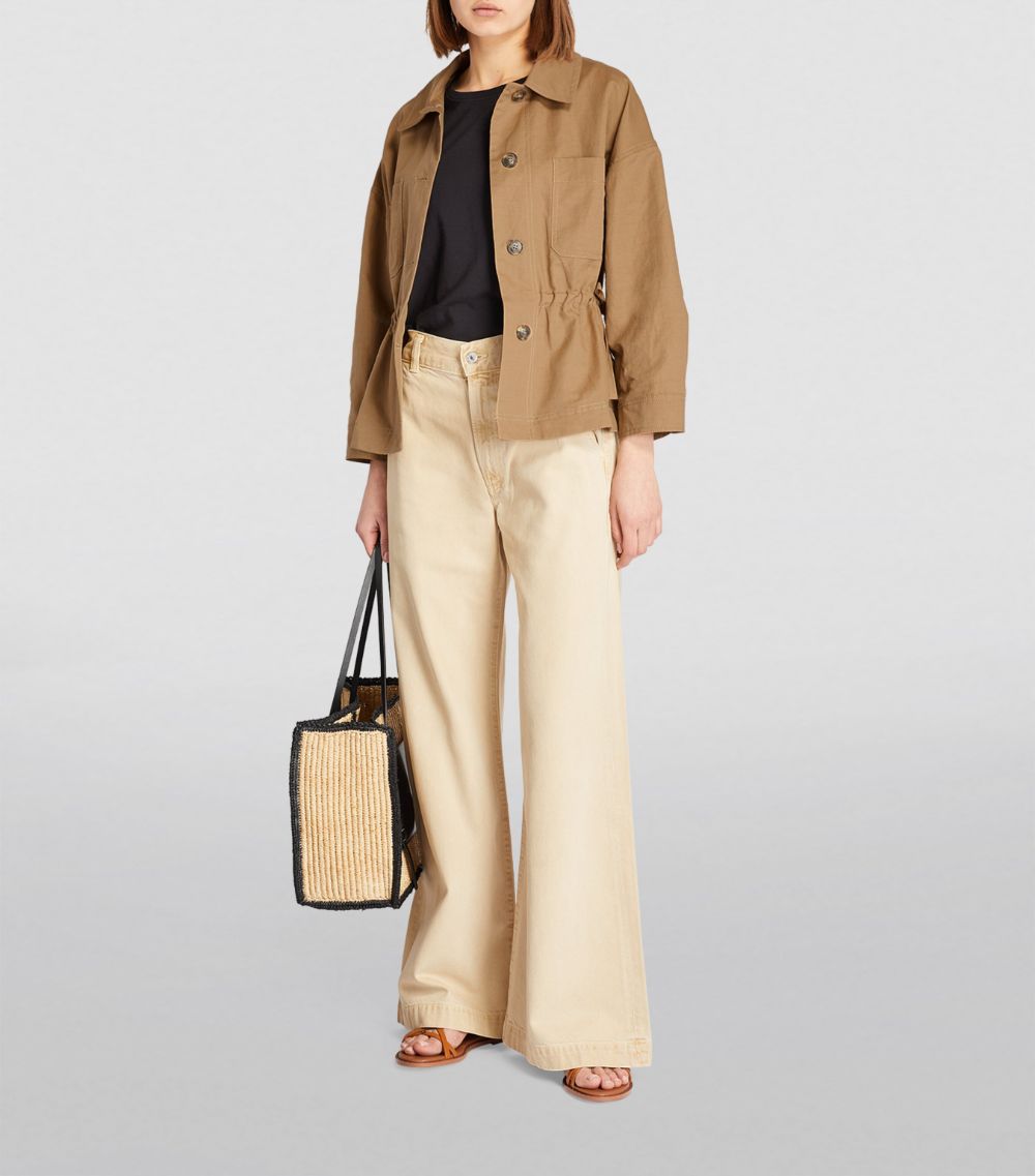 Weekend Max Mara Weekend Max Mara Cotton-Linen Jacket