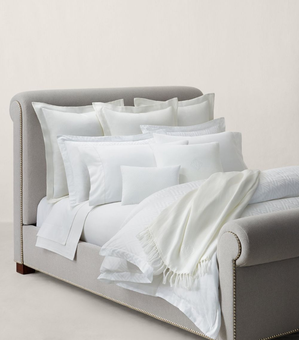 Ralph Lauren Home Ralph Lauren Home Penthouse White Blanket (275Cm X 230Cm)