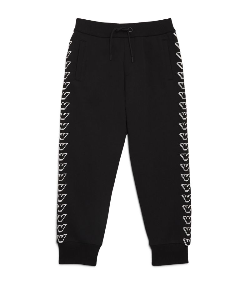 Emporio Armani Kids Emporio Armani Kids Eagle-Tape Sweatpants (14-16 Years)