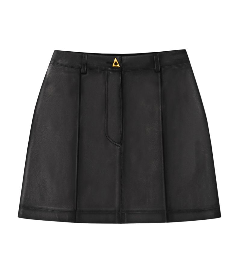 Aeron Aeron Leather Rudens Mini Skirt