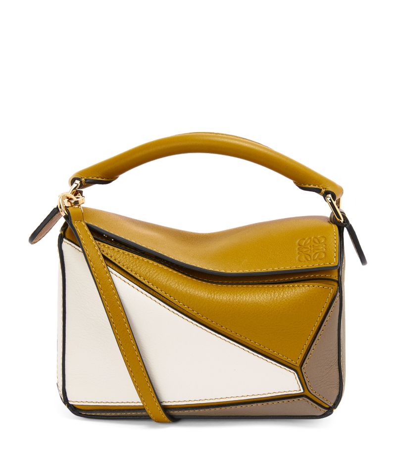 Loewe Loewe Mini Leather Puzzle Top-Handle Bag