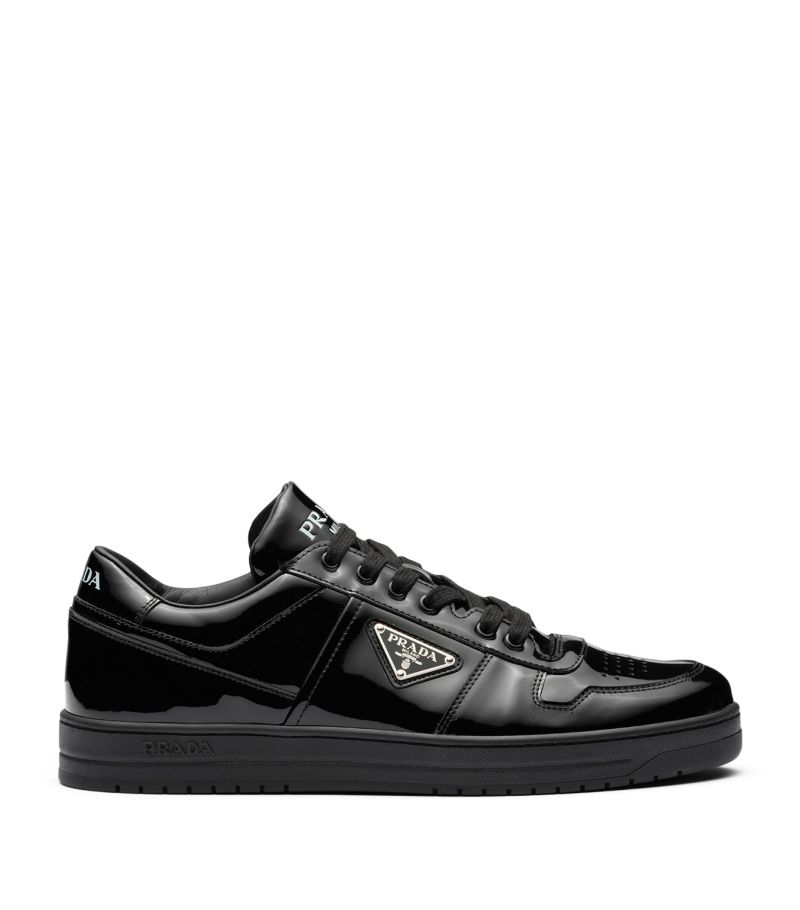 Prada Prada Patent Leather Downtown Sneakers