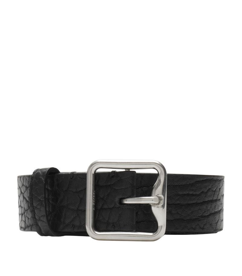 Burberry Burberry Leather B-Buckle Belt