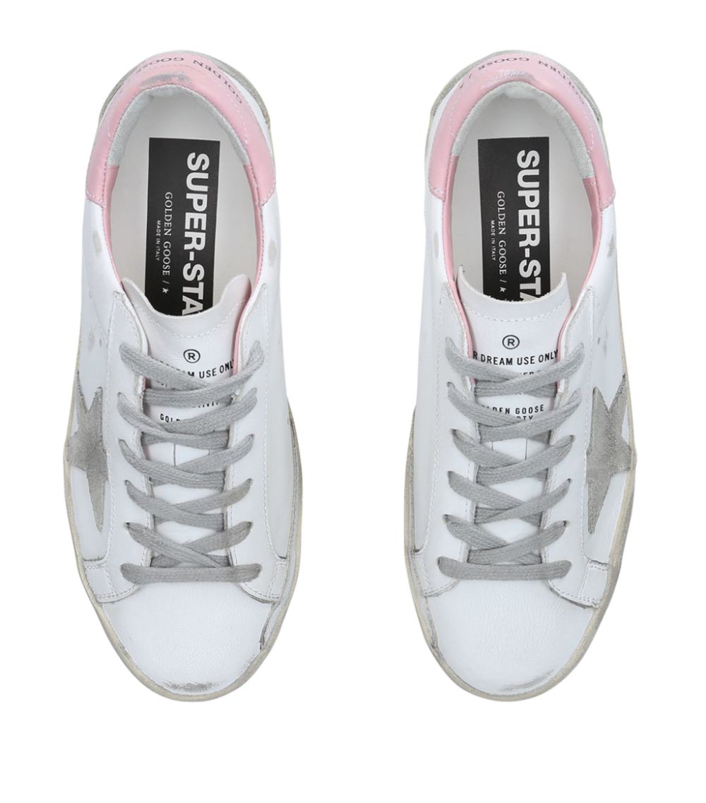 Golden Goose Golden Goose Leather Super-Star Low-Top Sneakers